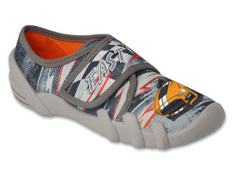 273Y332 30 - chlapecké bačkorky Befado šedé, FAST 273Y332_32