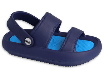 069X008 dětské pantofle Befado EVA DUO tm.modrá 069X008_32-33 tm.modrá