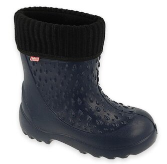 SLEVA 162P201 162X201 162Y201 - holínky EVA zateplené vložkou tmavě modré 162X201_31