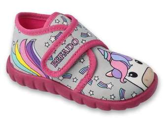 465P168 18 - dívčí bačkorky Befado SZ, jednorožec 465P168_23