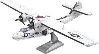 METAL EARTH 3D puzzle Letájící člun Consolidated PBY Catalina