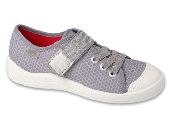 351Y016 dívčí tenisky Befado 1SZ šedá puntíky (navazující model na 251Y) 351Y016_32