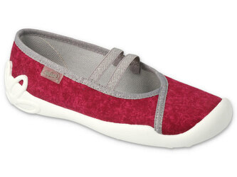 116Y306 31 - dívčí balerínky Befado červené 116Y306_33