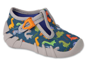 110N495 18 - chlapecké bačkorky Befado modré, DINO 110N495_22