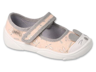 209P036 18 - dívčí balerínky Befado, zajíček 209P036_21