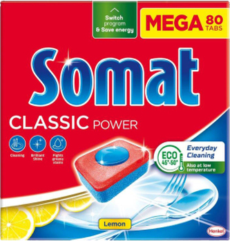 Somat tablety do myčky Classic, 80 ks