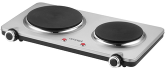 Elektrický dvouplotýnkový vařič nerezový 2250 W VE3035