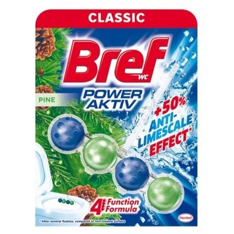 Bref Power Activ Pine kuličky do WC 50g Bref Power Activ Pine kuličky do WC 50g
