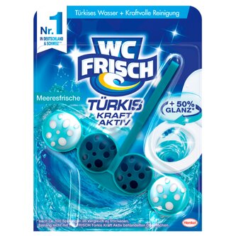 WC Frisch aktivní kuličky do toaletní mísy Kraft Aktiv Ocean 50g WC Frisch aktivní kuličky do toaletní mísy Kraft Aktiv Ocean 50g