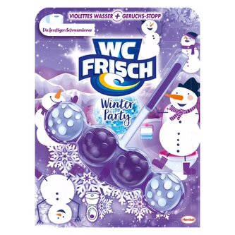 WC Frisch limitovaná edice, aktivní kuličky do toaletní mísy Aktiv Frost Schneemann 50g WC Frisch limitovaná edice, aktivní kuličky do toaletní mísy Aktiv Frost Schneemann 50g