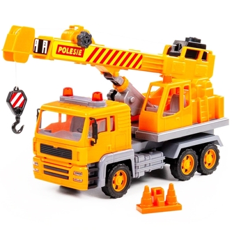 Jeřáb na setrvačník se světlem