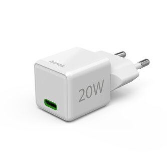 Hama rychlá USB nabíječka, USB-C PD/QC 20 W, super-mini Hama rychlá USB nabíječka, USB-C PD/QC 20 W, super-mini