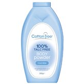 Cotton Tree tělový pudr bez mastku Cool Mist 280g