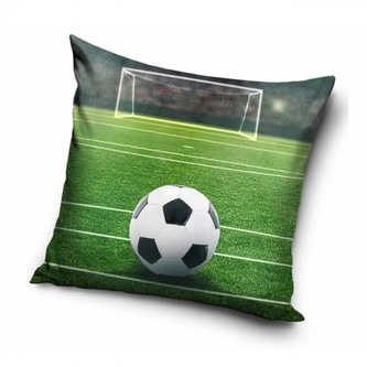 Carbotex Povlak na polštářek Fotbalový míč 40x40 cm