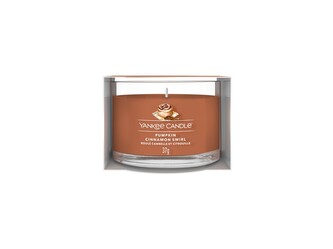 YANKEE CANDLE VOTIVNÍ SVÍČKA PLNĚNÁ VE SKLE PUMPKIN CINNAMON SWIRL