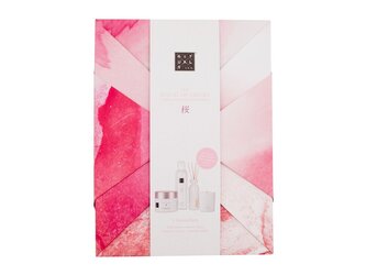 Rituals The Ritual Of Sakura sprchová pěna The Ritual Of Sakura Foaming Shower Gel 200 ml + tělový krém The Ritual Of Sakura Magic Touch Body Cream 200 ml + vonná svíčka The Ritual Of Sakura Scented Candle 140 g + vonné tyčinky The Ritual Of Sakura Fragra