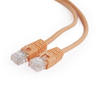 Gembird patch kabel CAT5e, UTP, 1 m, oranžový