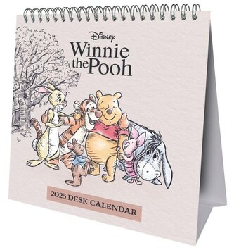 Oficiální stolní kalendář 2025 Disney: Winnie The Pooh|Medvídek Pú (16 x 17,5 cm)