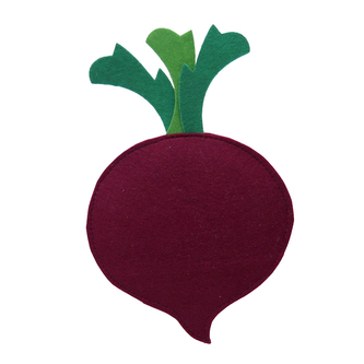 Řepa, prstový maňásek