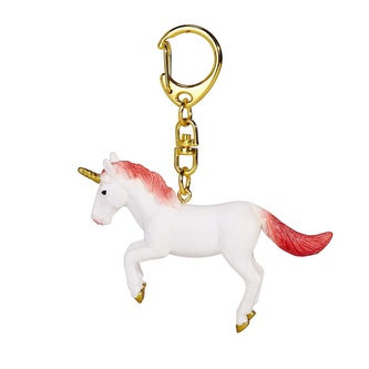 Mojo Klíčenka Jednorožec ve skoku červený