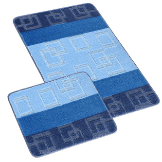 SADA BANY 60x100 + 60x50 cm - bez výkroje - Kostka modrá