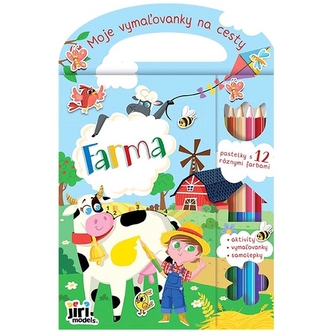 Moje omalovánky na cesty Farma