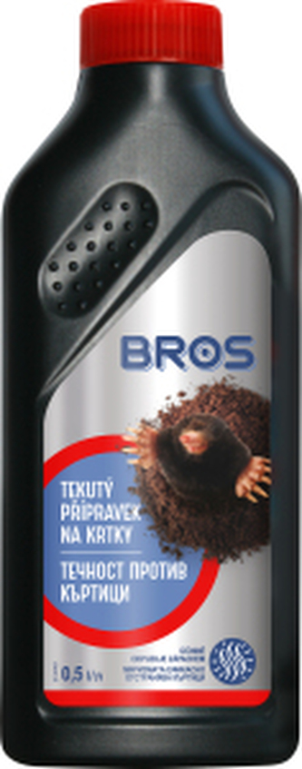 Bros tekutý odpuzovač krtků, 500 ml
