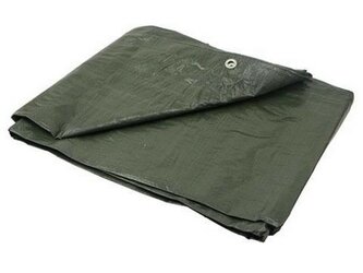 Plachta PP/PE nepromokavá silná, zelená, 6x10 m GEKO