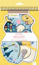 Omalovánky se samolepkami Kočky, Avenue Mandarine