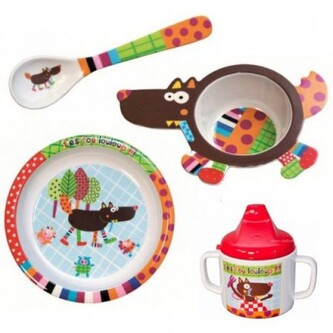 Jídelní souprava Hladový vlk, Ebulobo