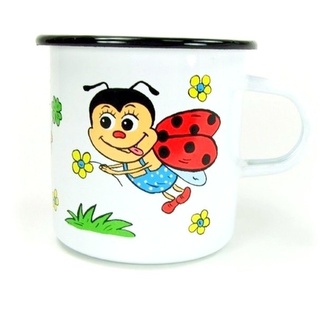 BERUŠKA - smaltovaný hrnek průměr 7 cm