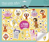 Velký sešit samolepek Zvířátka, Maildor