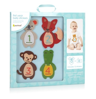 Sada nálepek zvířátka Pearhead