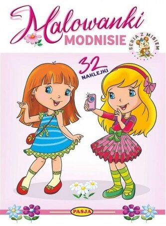 Malowanki Modnisie. Seria z misiem Malowanki Modnisie. Seria z misiem