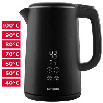 Rychlovarná konvice s regulací teploty 1,5 l  RK3360