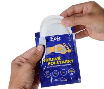 Hřejivé lepicí polštářky na nohy (40 párů)