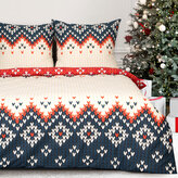 Vánoční povlečení 100% bavlna GUDRUN 1x 140x200 cm, 1x povlak 70x80 cm MyBestHome