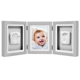 Trojrámeček na otisk Pearhead stolní, šedý