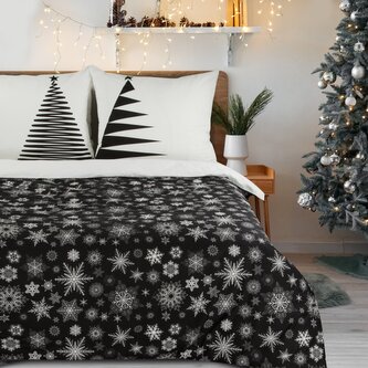 Vánoční povlečení 100% bavlna BIRGIT 1x 140x200 cm, 1x povlak 70x80 cm MyBestHome