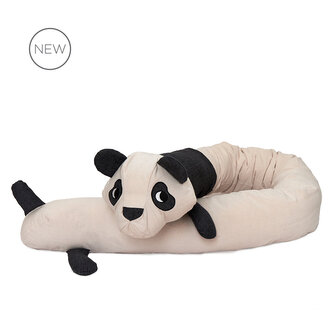 Zvířátkový dlouhý mantinel do dětské postele panda Roommate GOTS
