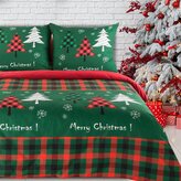 Vánoční povlečení 100% bavlna AMELINA 1x 140x200 cm, 1x povlak 70x80 cm MyBestHome