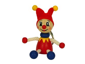 KAŠPÁREK - dřevěná klíčenka