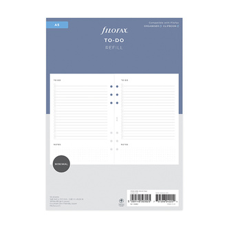 Filofax, Sledování úkolů, A5