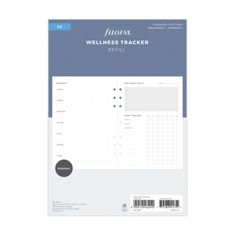 Filofax, Náplň A5, wellness plánování