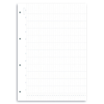 Filofax, Kalendář pro Clipbook, roční nedatovaný, A4, bílá