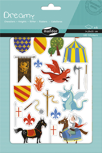Sada samolepek Rytíři, Maildor