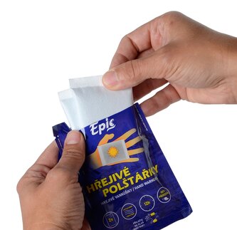 Hřejivé polštářky na ruce (1 pár)