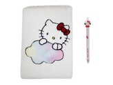Zestaw pluszowy notes i długopis Hello Kitty