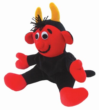 Maňásek čert (25 cm)