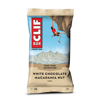 Clif Bar - Baton energetyczny - 279 kcal - Biała czekolada - Orzechy macadamia - CB03